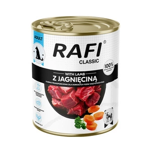 DOLINA NOTECI Hundenassfutter Rafi Classic mit Lamm 800 g