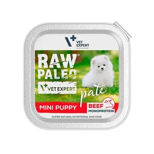 Vetexpert RAW PALEO PATE MINI puppy beef 150g - Rindfleischschale