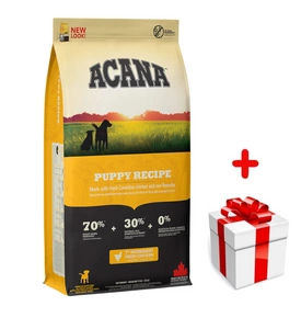 ACANA HERITAGE Puppy Junior 17kg + Überraschung für den Hund