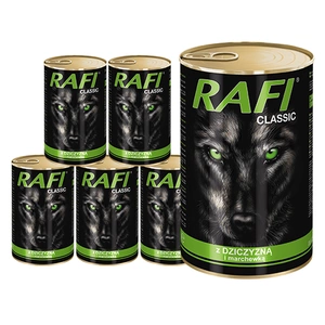 Rafi Classic mit Wildbret und Karotte in Sauce 6x1240g