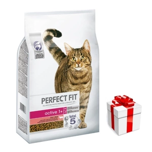 Perfect Fit™ - Trockenvollnahrung für ausgewachsene Katzen, reich an Rindfleisch 7kg + Überraschung für die Katze