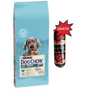 PURINA Dog Chow Puppy Large Breed Turkey 14kg + Hektor 900g GRATIS!