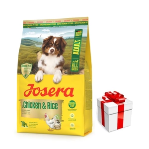 JOSERA Huhn&Reis 900g + Überraschung für den Hund