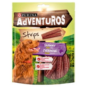 ADVENTUROS Strips mit Wildgeschmack 90g