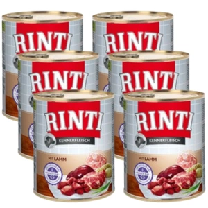 Rinti Kennerfleisch Nassfutter für Hunde - Lamm 6x800g