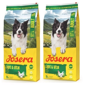 JOSERA Adult Leicht & Vital 2x12,5kg
