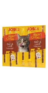 JOSERA JosiCat Fleischstäbchen Rind & Lamm 35g