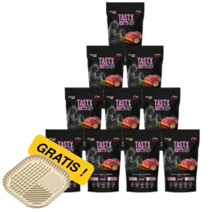 Tasty Dogs Life Junior Kalbfleisch-Geleeplatte 10x500g