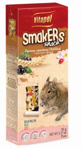 VITAPOL Flaschen für Degus "Smakers" Obst und Nuss 2-tlg.