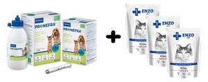 Virbac Pronefra 180ml + ENZO VET Renal 3x100g