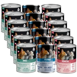 PetRepublic Stücke in Sauce mit Kabeljau 20x400g für Katzen