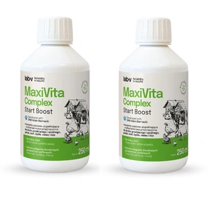 Lab-v MaxiVita Complex - Ergänzungsfuttermittel - Multivitamin, in flüssiger Form, für Raufußgeflügel, Wassergeflügel, Tauben, Schweine, Rinder, Schafe und Ziegen 2x250 ml