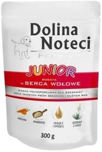 Dolina Noteci PREMIUM Junior reich an Rindfleischherzen 10x300g