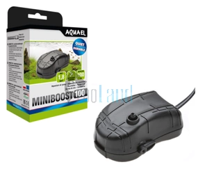 AQUAEL Luftpumpe MINIBOOST 100 Aquarium Durchlüfter Pumpe