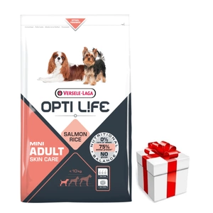VERSELE-LAGA Opti Life Adult Skin Care Mini 7,5kg + Überraschung für den Hund