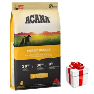 ACANA HERITAGE Puppy Junior 11,4kg + Überraschung für den Hund