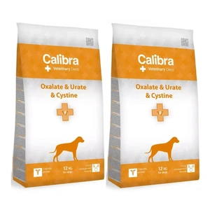 Calibra Veterinary Diets Dog  Oxalat, Urin, Cystin 2x12kg