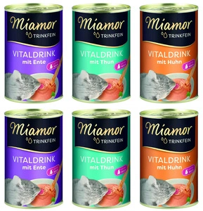 Miamor VitalDrink Geschmacksmischung 6x135ml