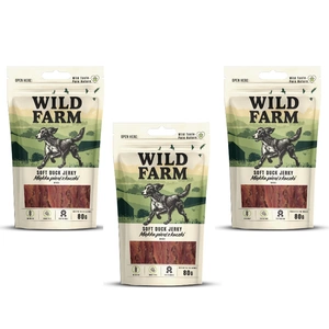 WILD FARM weiche Entenbrust 3x80g Hundeleckerli