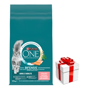 Purina One Adult Lachs & Weizen Katzenfutter 9,75 kg + Überraschung für die Katze