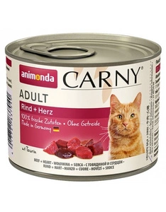 Animonda Cat Carny Adult Rind und Herz 200g
