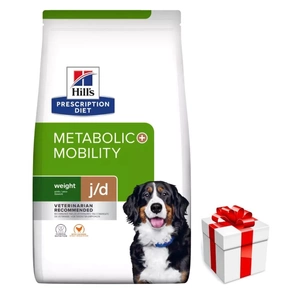 Hill's Prescription Diet Metabolic + Mobility Weight - 12 kg+Überraschung für den Hund