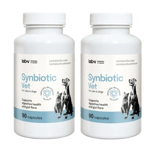 Synbiotic Vet – Unterstützung der Verdauungsgesundheit und Darmmikroflora – 2x90 Kapseln
