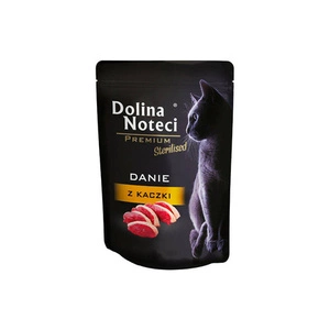 Dolina Noteci Premium Nassfutter für sterilisierte Katzen - Entengericht 85g