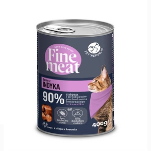 PetRepublic Fine Meat Truthahnschale 400g für Katzen