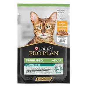 Purina Pro Plan Sterilisiert mit Huhn für Katzen 85g