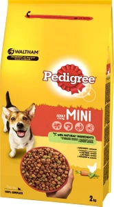 PEDIGREE Adult 2kg (kleine Rassen) - Hundetrockenfutter mit Huhn und Gemüse