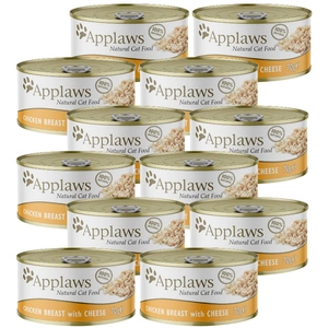 Applaws Hühnerbrust mit Käse 12x70g