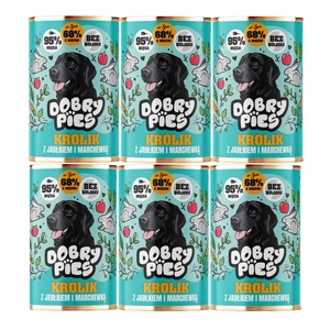 Good Dog Kaninchen mit Apfel und Karotte 6x400g