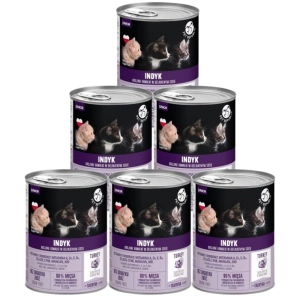 PetRepublic Stückchen in Soße mit Truthahn 6x400 g für Katzen