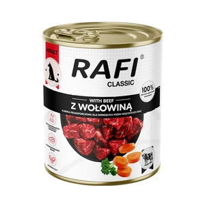 DOLINA NOTECI Hundenassfutter Rafi Classic mit Rindfleisch 800g