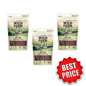 WILD FARM Taurin-Sticks 3x50g Katzenleckerli