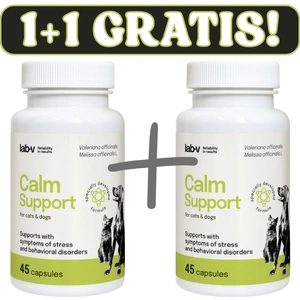 Calm Support – Unterstützung bei Stressanzeichen und Verhaltensstörungen, 45 Kapseln 1+1 GRATIS!!!