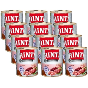 Rinti Kennerfleisch Nassfutter für Hunde - Pute 12x800g