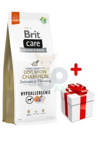 BRIT CARE Dog Hypoallergenic Dog Show Champion Salmon & Herring 12kg + Überraschung für den Hund