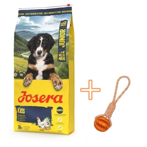 JOSERA  Junior  Kids 12,5kg + NUXIE Hundespielzeug Tug mit Ball 30cm