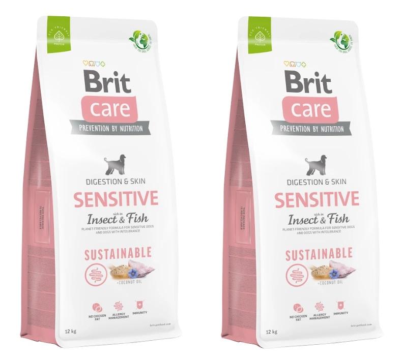 BRIT CARE Sustainable Sensitive Insect & Fish 2x12kg - ZooLand.com.de ...
