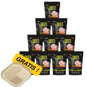 Tasty Dogs Life Geflügelgelee-Schale 10x500g