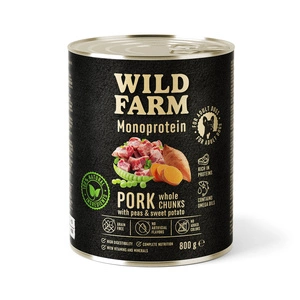 WILD FARM Monoprotein Pork 800 g hypoallergenes Hundefutter