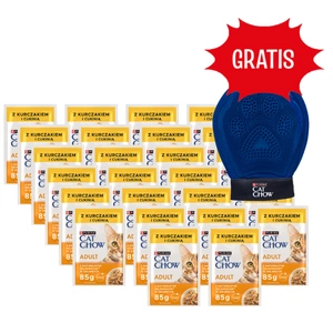 PURINA Katzenfutter Adult Huhn und Zucchini 85g Sachet