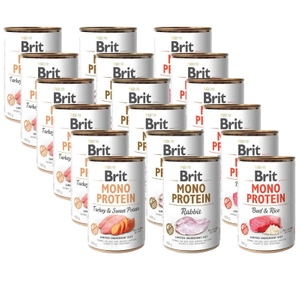 BRIT MONO PROTEIN MIX 18x400g