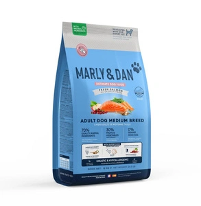 Marly & Dan Adult Dog Medium Breed Fresh Salmon Holistic & Hypoallergenic 12kg Trockenfutter