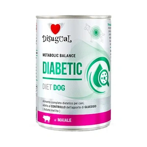 Disugual Karma mokra dla psa Weterynaryjna DIABETIC Wieprzowina (dorosły) 400g