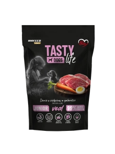 Tasty Dogs Life Junior Kalbfleisch-Geleeplatte 500g