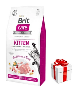 BRIT Care Cat Getreidefrei Kitten 7kg + Überraschung für die Katze