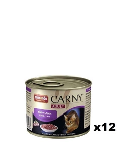 Animonda Cat Carny Adult Rind und Lamm 12x200g